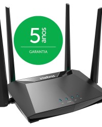 Roteador Wireless 1200Mbps Dual Band 4 antenas Intelbras W5-1200G - Foto 2