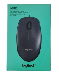 Detalhes do produto Mouse USB 1000dpi Preto Logitech M90