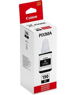 Garrafa Preto Tinta p/ impressoras G3110 G4100 G3100 G-190 - canon