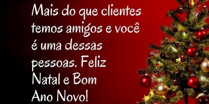 Desejamos a Todos um Feliz Natal