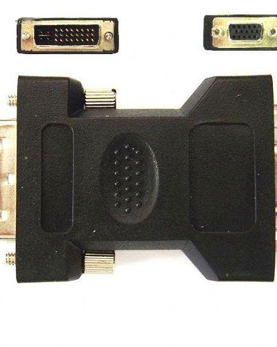 Detalhes do produto ADAPTADOR DVI MACHO X VGA FEMEA