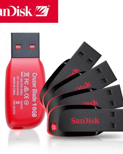 Detalhes do produto Pen Drive 64GB Sandisk Cruzer BLADE Z50