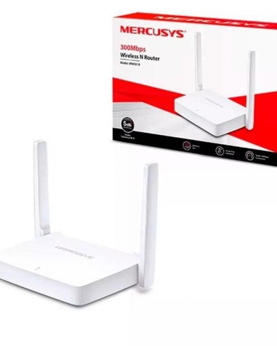 Detalhes do produto Roteador Wireless 300mpbs Mercusys by TP-Link MW301R
