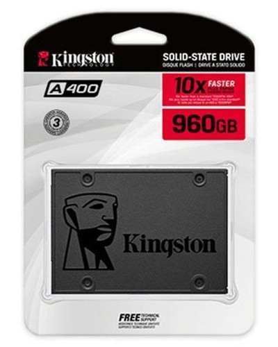 Detalhes do produto SSD Kingston 960GB 2.5 SATA3 A400 - SA400S37/960G