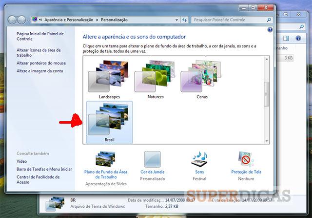 Ativa os temas escondidos do Windows 7