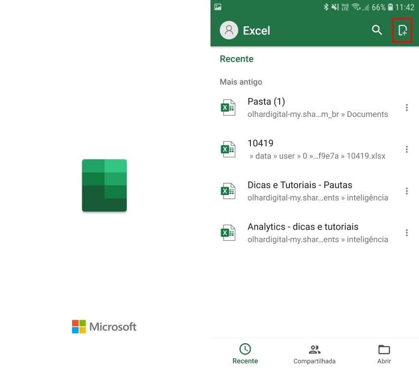 Como converter um documento impresso em uma planilha do Excel