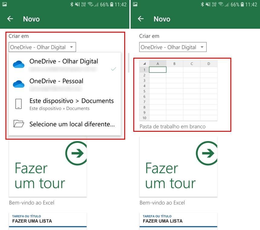 Como converter um documento impresso em uma planilha do Excel