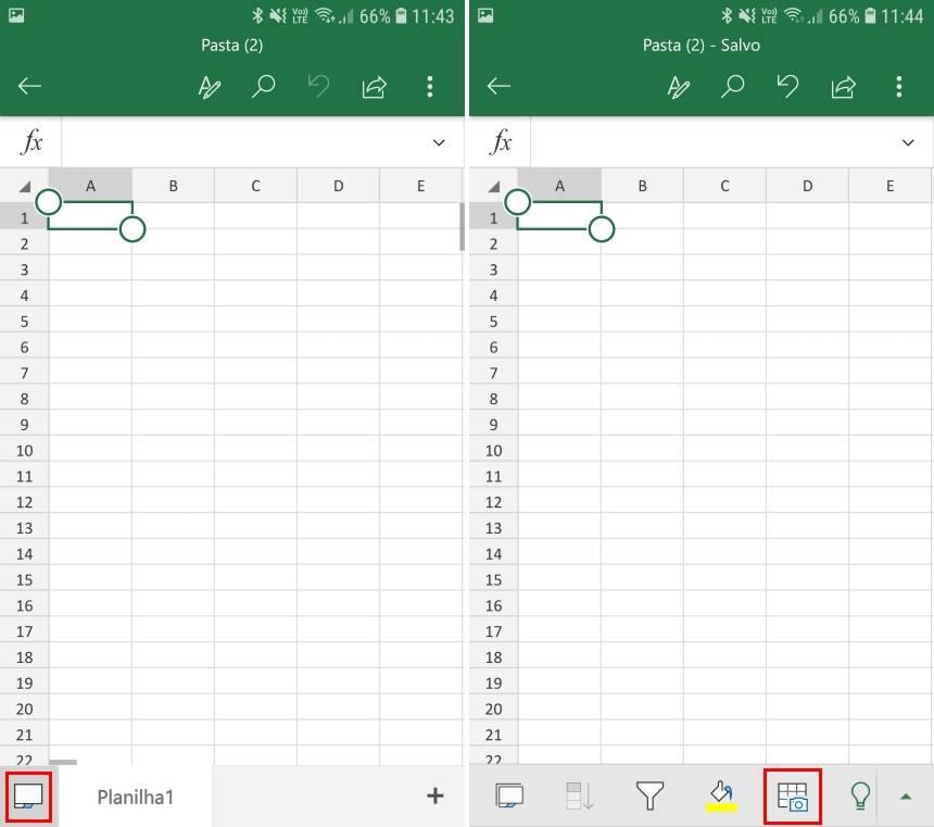 Como converter um documento impresso em uma planilha do Excel