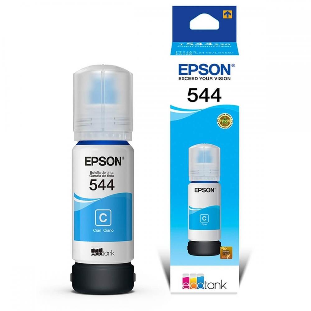 Garrafa para Ecotank ciano T544 - T544120 - Epson