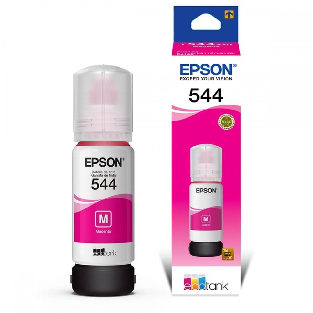 Garrafa para Ecotank margenta T544 - T544120 - Epson