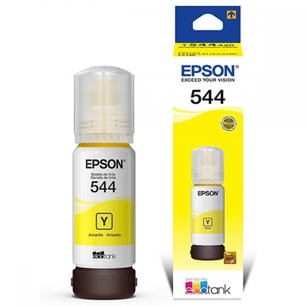 Garrafa para Ecotank amarela T544 - T544120 - Epson