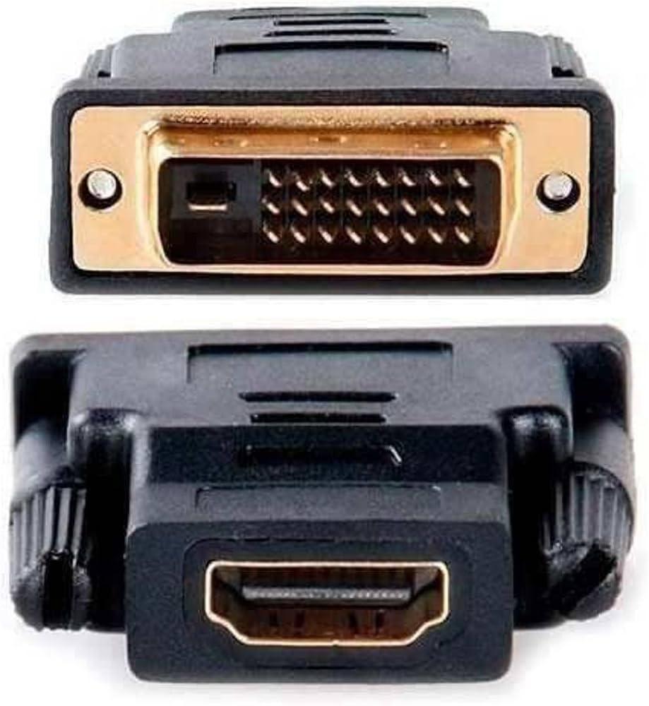 Adaptador Conector Dvi Digital Macho 24+1 Para Hdmi Fêmea