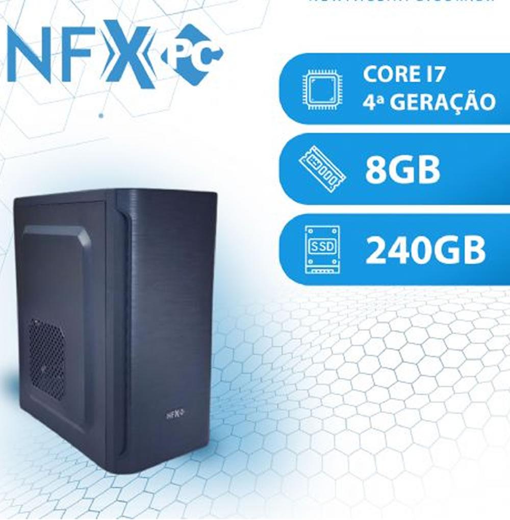 INTEL CORE I7 4ª GERAÇÃO / 8GB / SSD 240GB