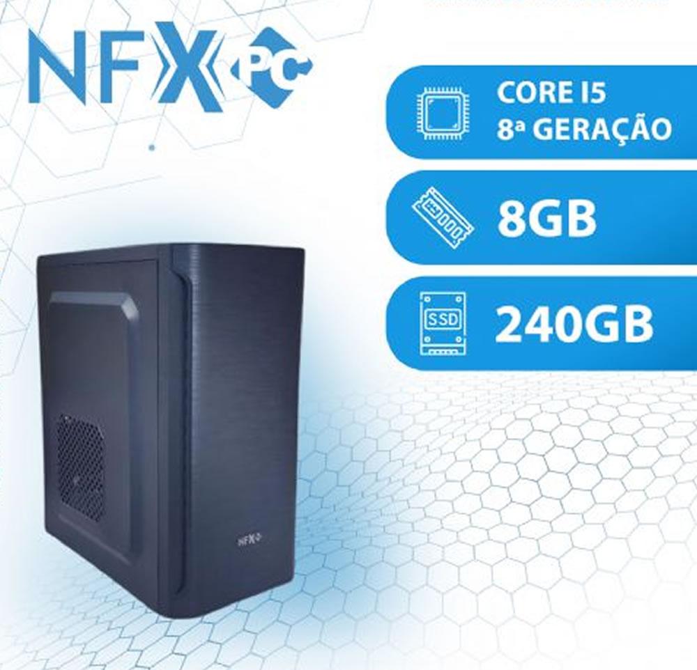 INTEL CORE I5 8ª GERAÇÃO / 8GB / SSD 240GB